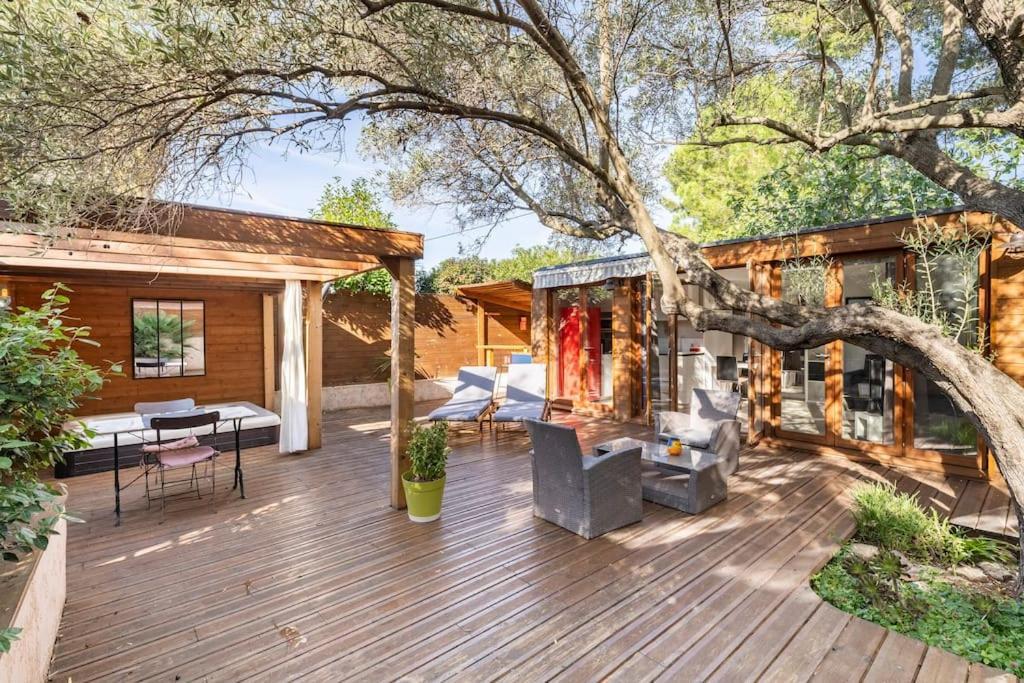 Studio Jacuzzi Prive A 8 Min A Pied De La Plage Daire La Ciotat Dış mekan fotoğraf