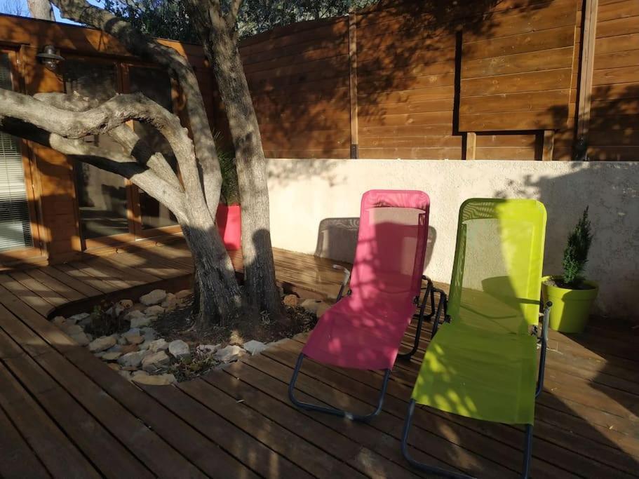 Studio Jacuzzi Prive A 8 Min A Pied De La Plage Daire La Ciotat Dış mekan fotoğraf