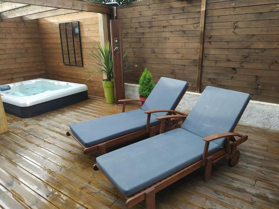 Studio Jacuzzi Prive A 8 Min A Pied De La Plage Daire La Ciotat Dış mekan fotoğraf